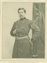 General George B. McClellan, hærfører i 1862.